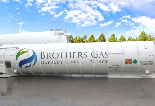 Brothers Gas awards contract for the supply of Helium ISO Tanks